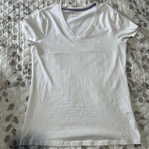 Nautica Women's Classic White Short Sleeve Tee